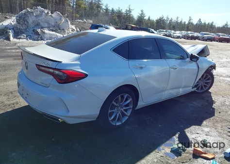 2021 Acura Tlx Standard из США, поврежденный, VIN 19UUB6F39MA005330